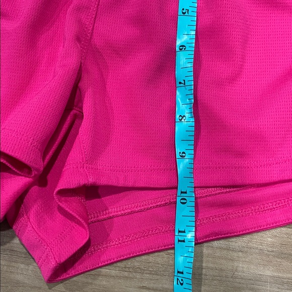 Adidas Women's Bright Pink Athletic Shorts - Picture 5 of 7